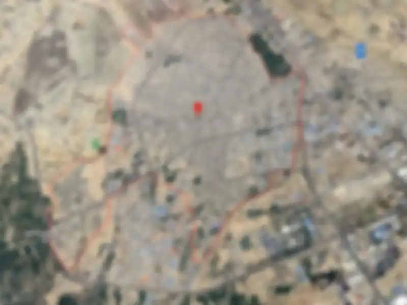 تهیه نقشه یو تی ام UTM در قدس